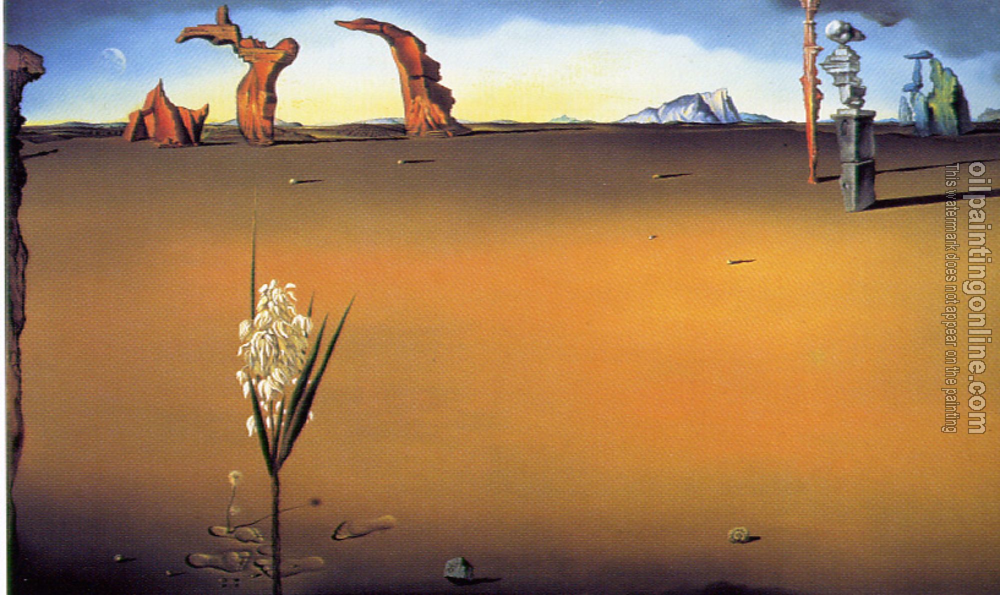 Dali, Salvador - The Invisible Lovers